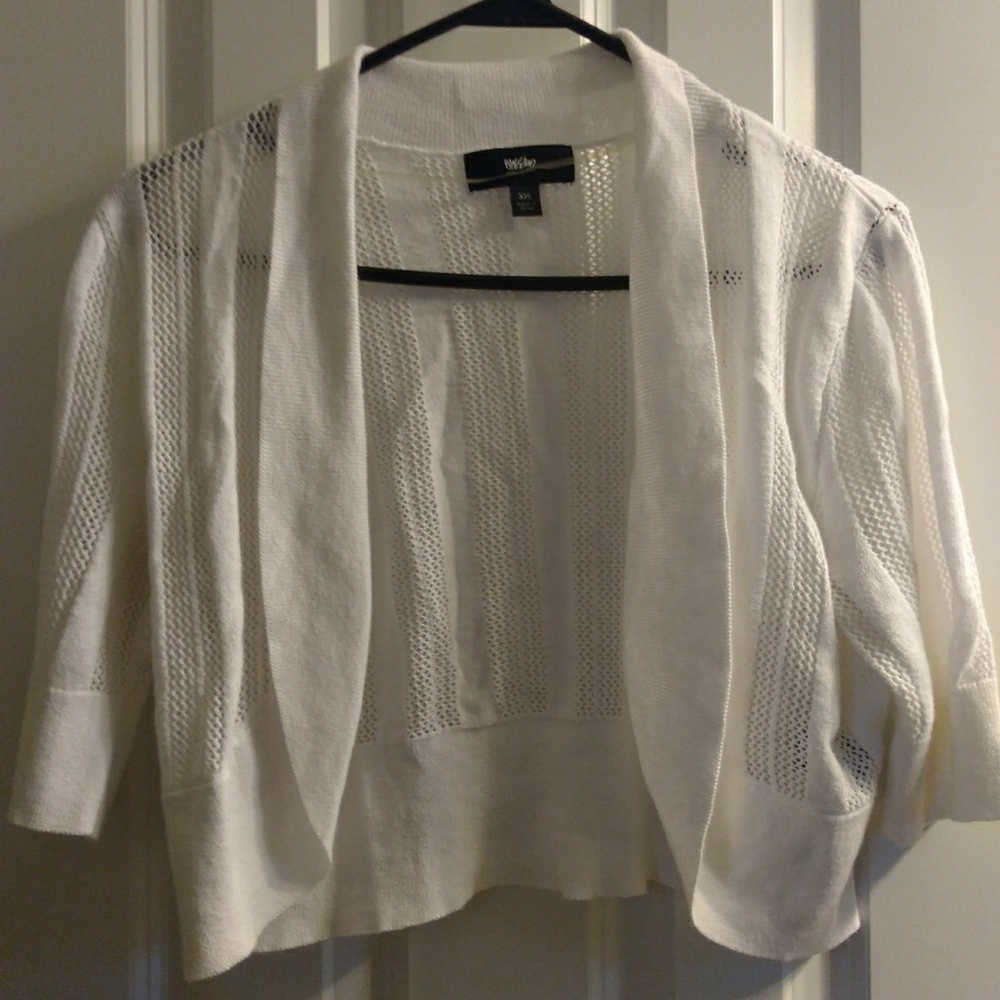Short sleeve cardigan
